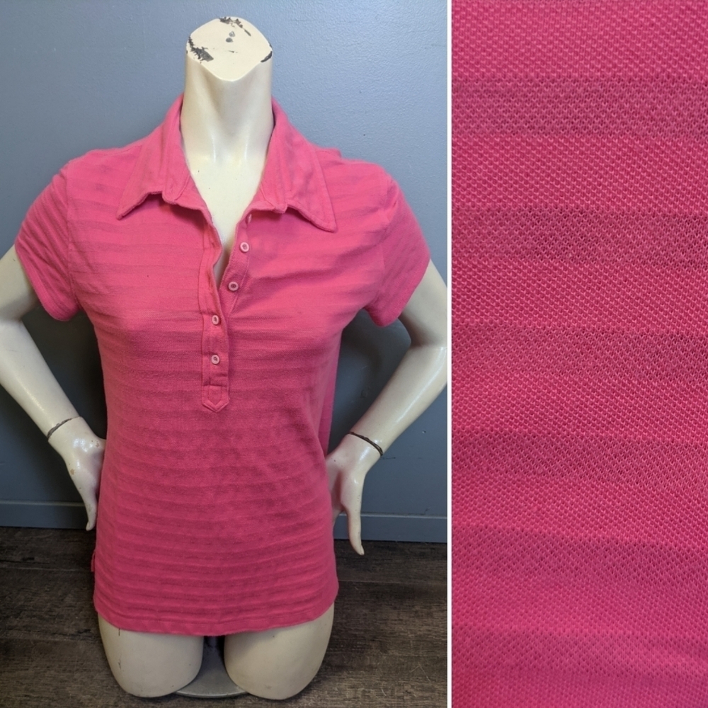 IZOD Preppy Polo Shirt for Women Size M
